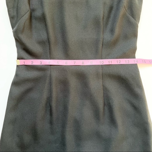 ♦️SOLD♦️ vintage 1990’s little black dress Moda Int’l Size 4 short evening dress - Picture 11 of 13
